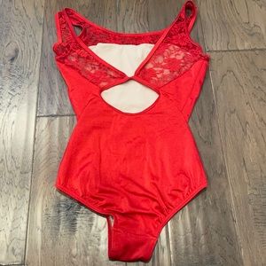 Red Bloch Ballet Leotard